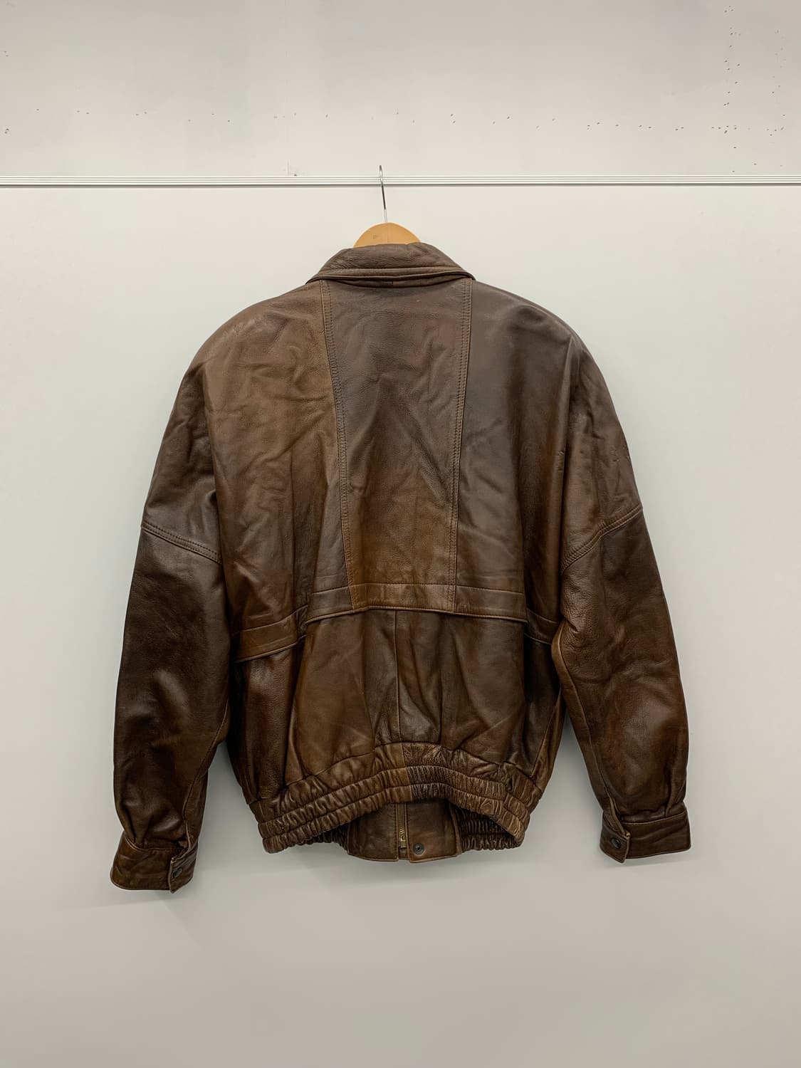 느좋 리얼레더 봄버 상품이미지2