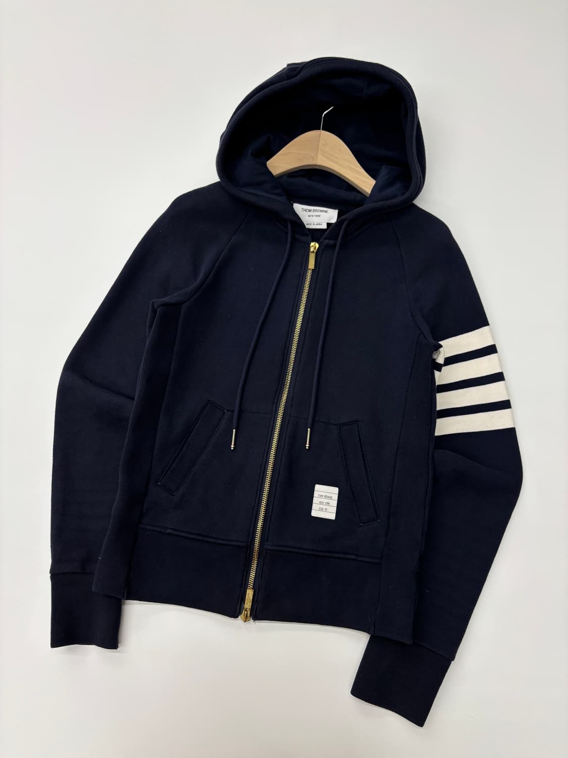 Thom Browne 톰브라운 네이비 후드집업 상품이미지1