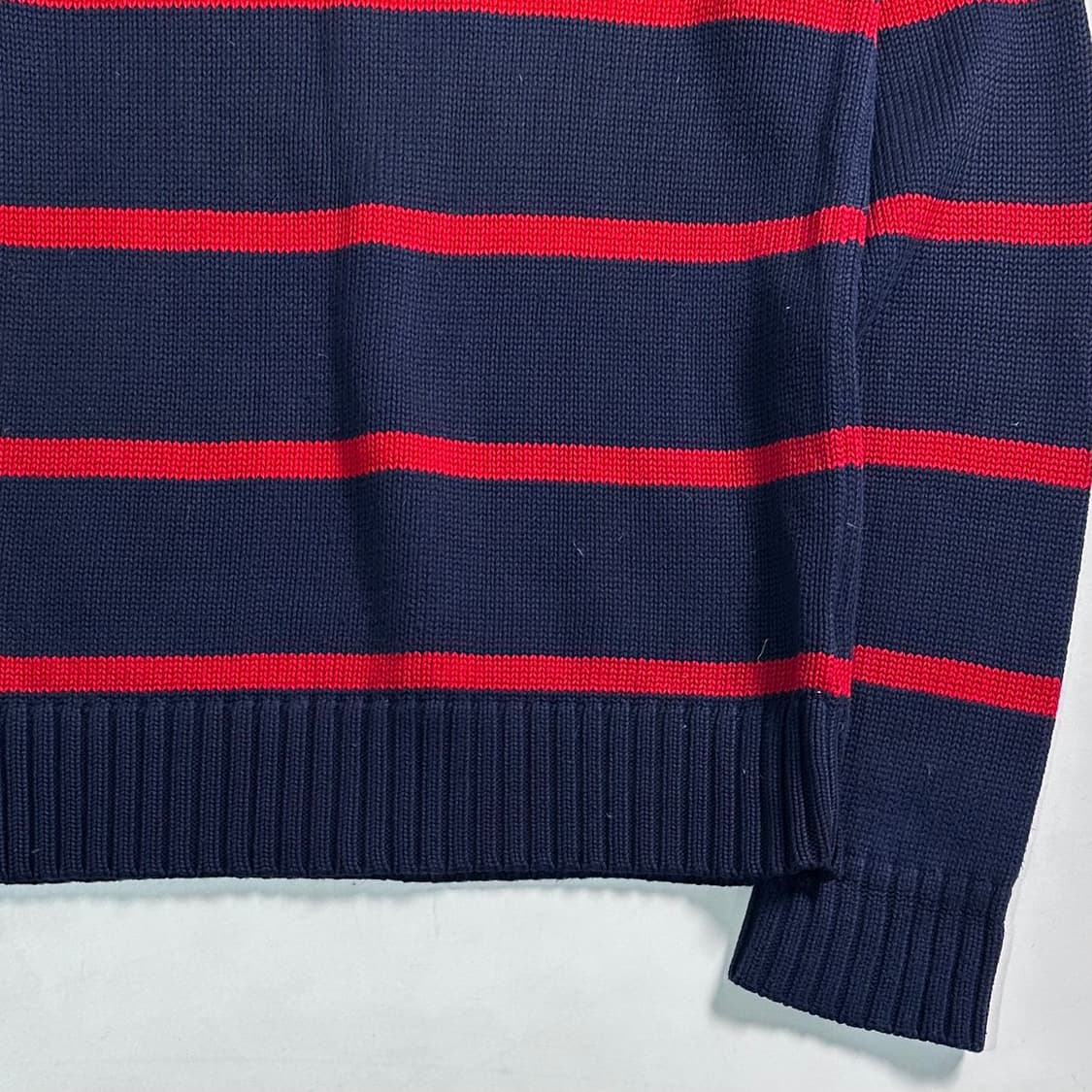 폴로 랄프로렌 보이즈 스트라이프 반집업 상품이미지4