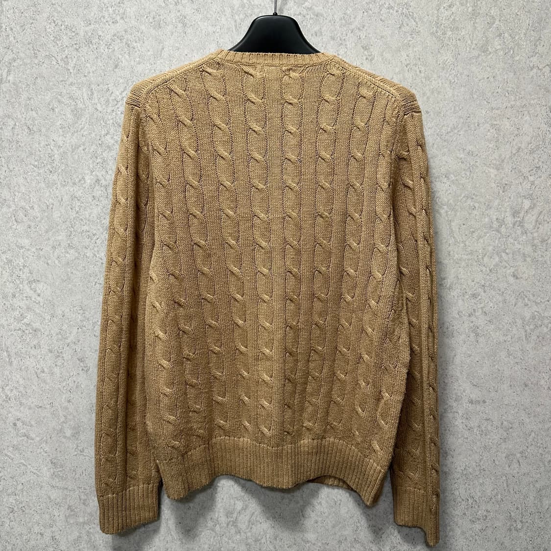 100 폴로 랄프로렌 남자 꽈배기 니트 상품이미지2