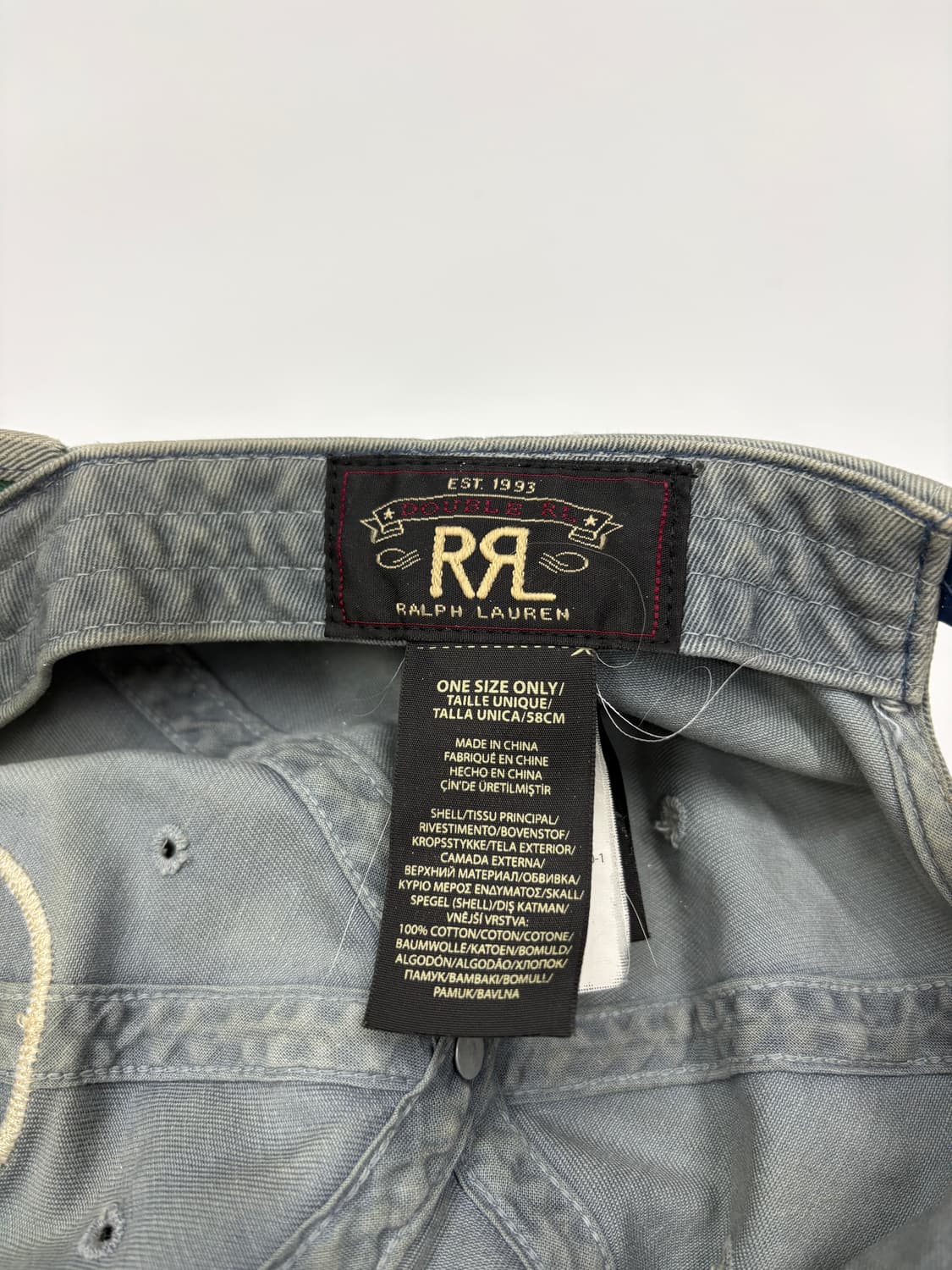 Polo Ralph Lauren RRL 더블알엘 윙로코 패치 볼캡 모자 상품이미지7