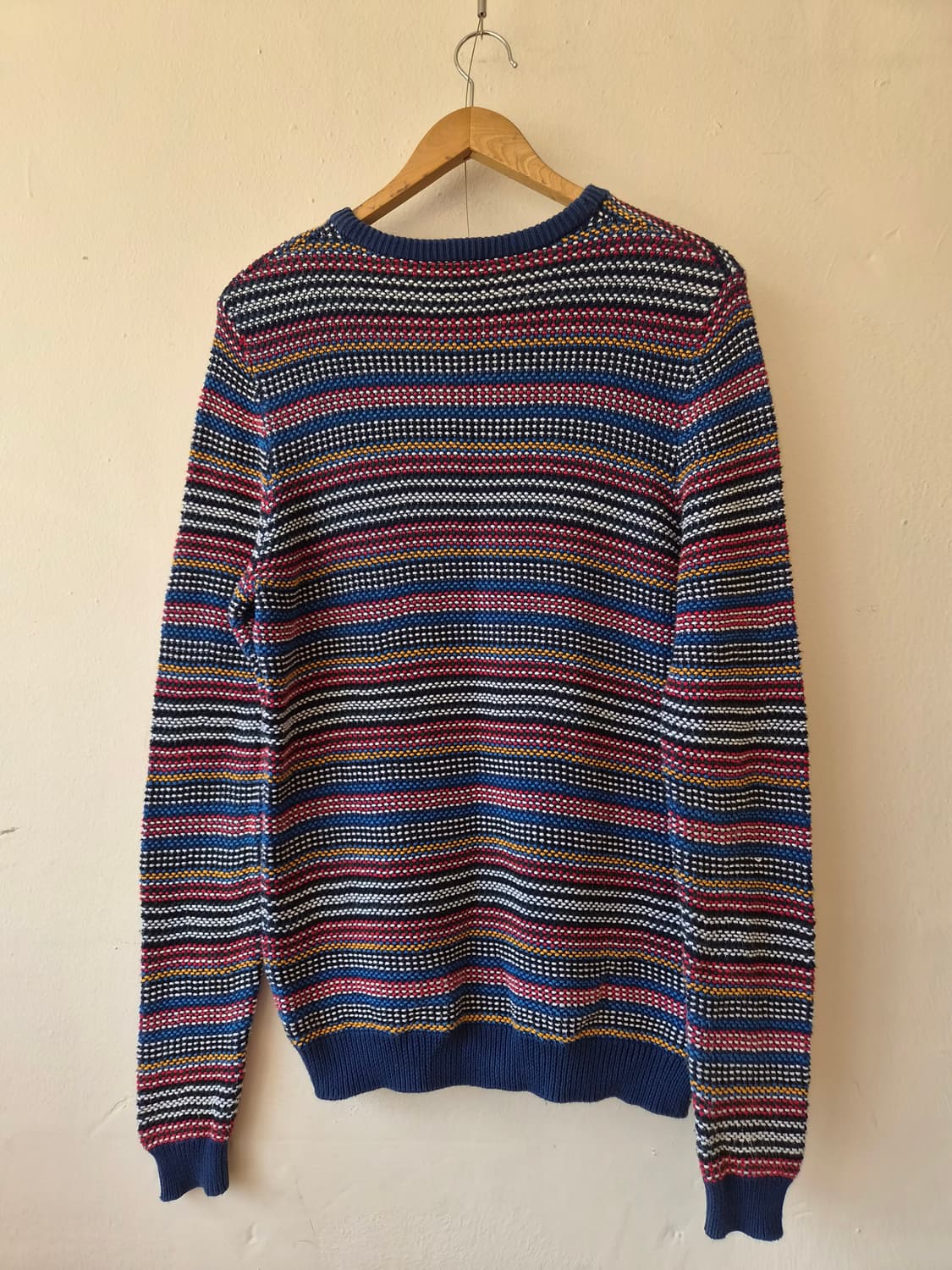 라코스테 남성 컬티컬러라운드니트 3사이즈 상품이미지3