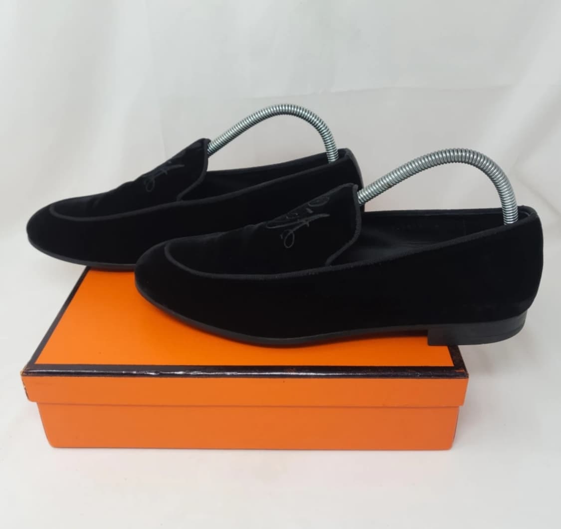 조르지오 아르마니 벨벳 로퍼 250mm 상품이미지5