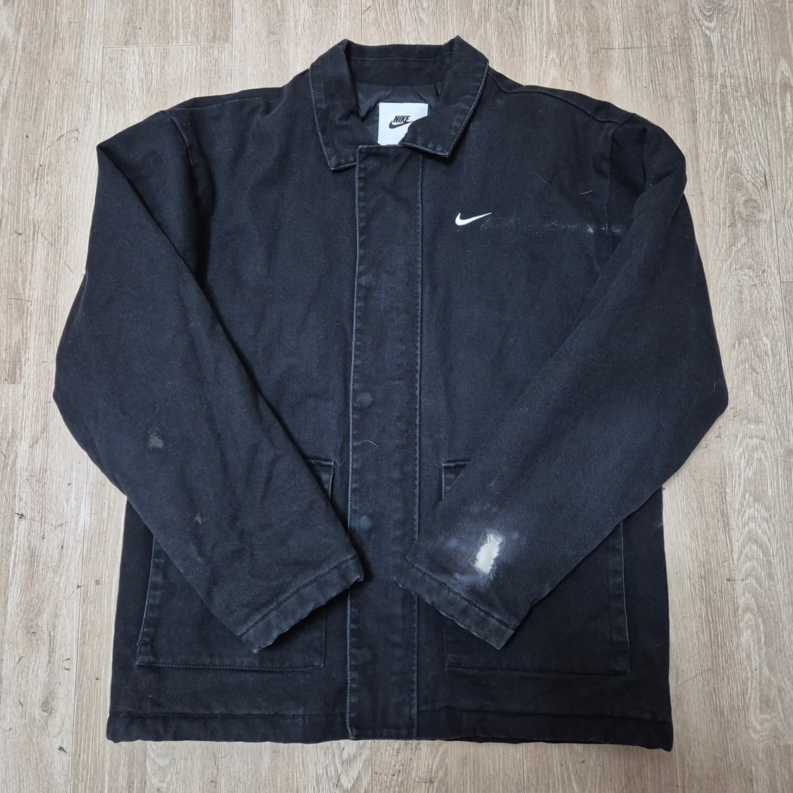 나이키 써마핏 안감누빔 트러커 데님자켓 M(95) 상품이미지1