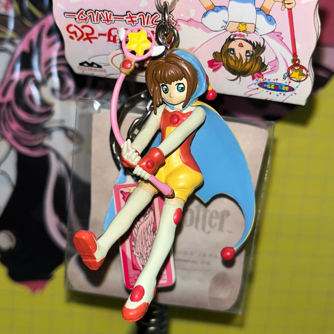 카드캡터체리 카드캡터사쿠라 키링 키홀더 3종 상품이미지3