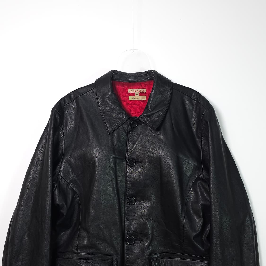 R.NEWBOLD 소가죽 자켓 M 상품이미지2