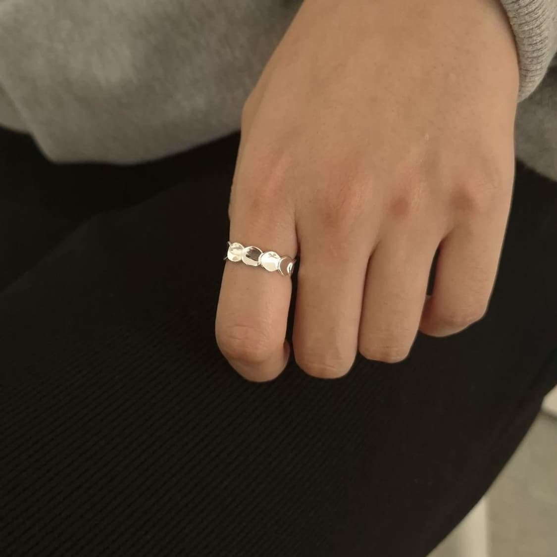 SEGMENT RING (925 silver) 상품이미지3