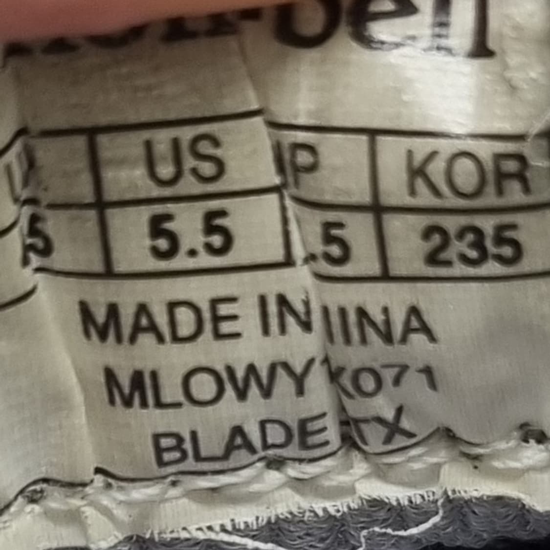 몽벨 여성트레킹화240  상품이미지6