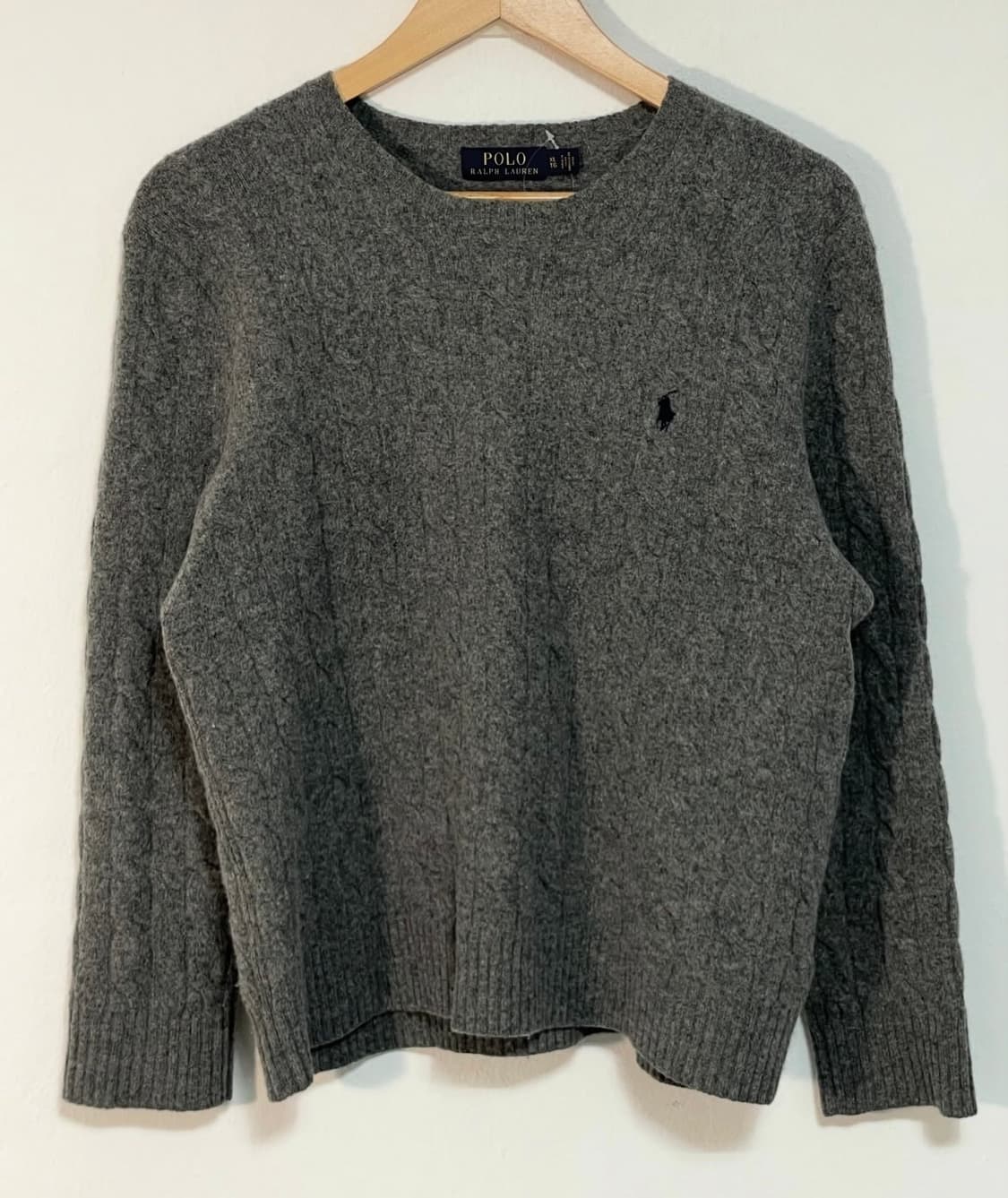 폴로 꽈배기 니트 상품이미지2