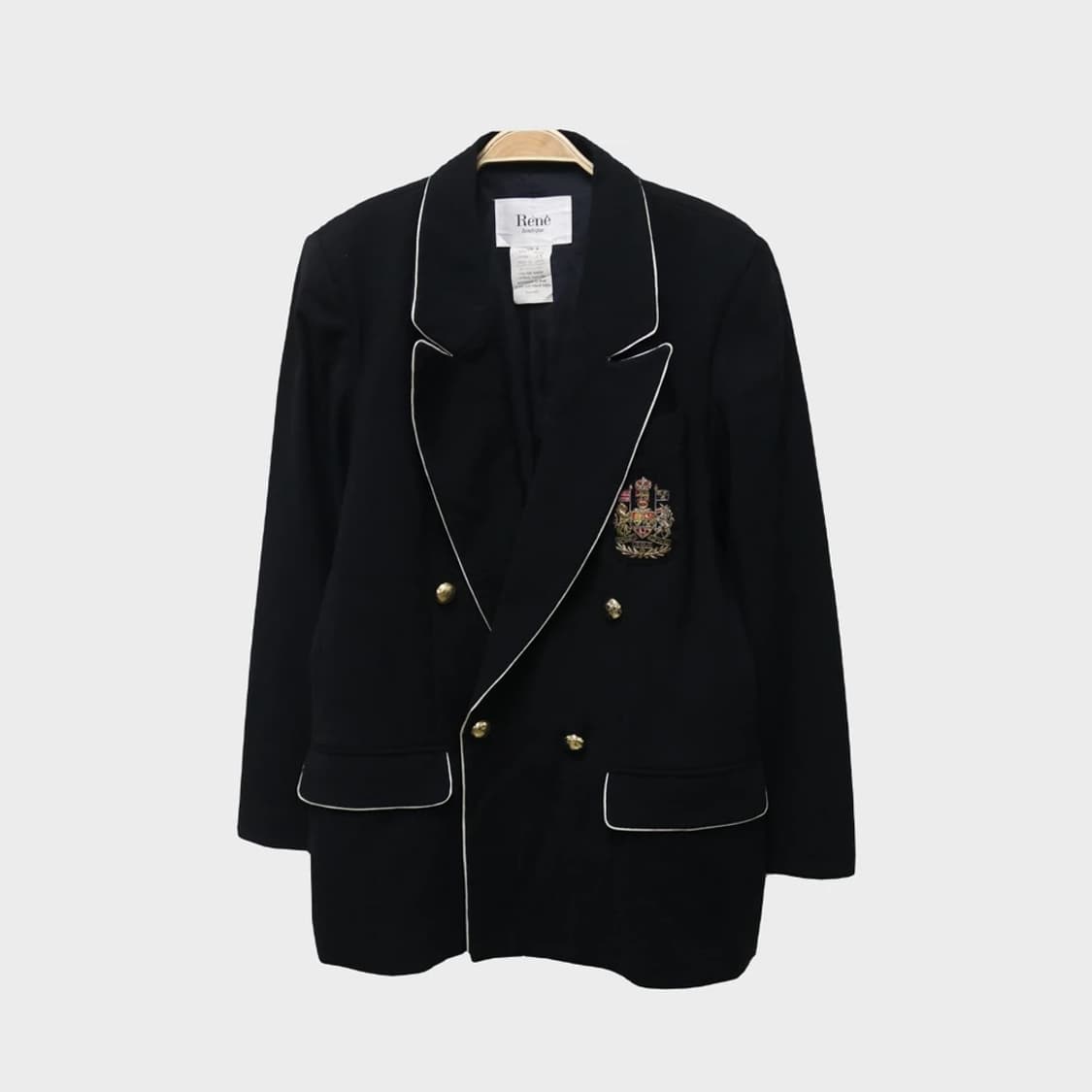 RENE LEZARD 울 혼방 프레피룩 자켓 60640 상품이미지1