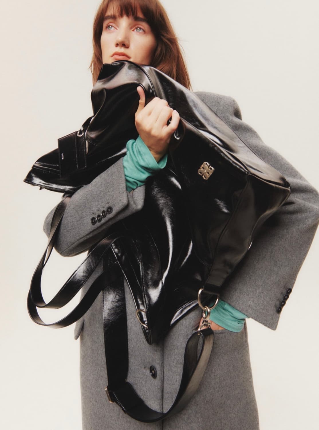 세터 세터 누오로 글로시 3way 크로스백 토트백 빅 쇼퍼백 상품이미지2