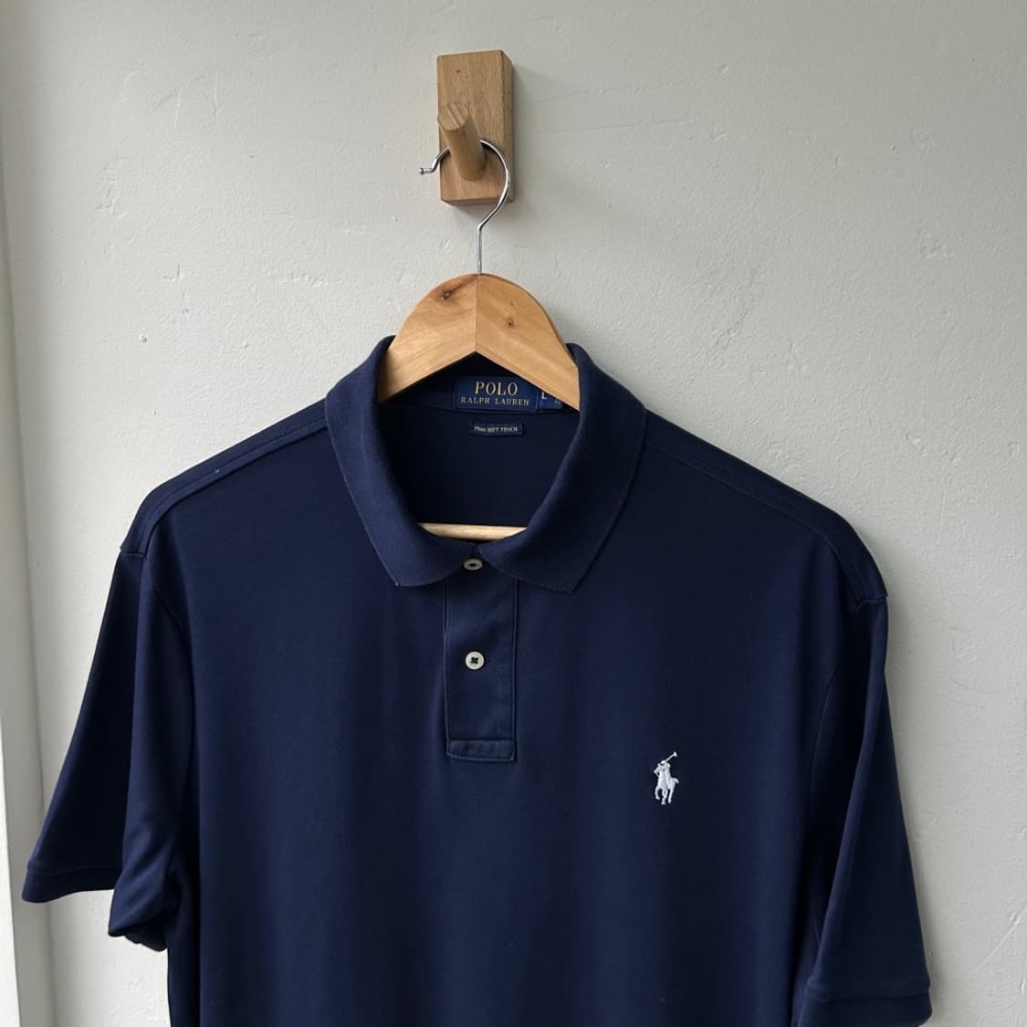 16754 - 폴로 랄프로렌 네이비 반팔 카라티 상품이미지1