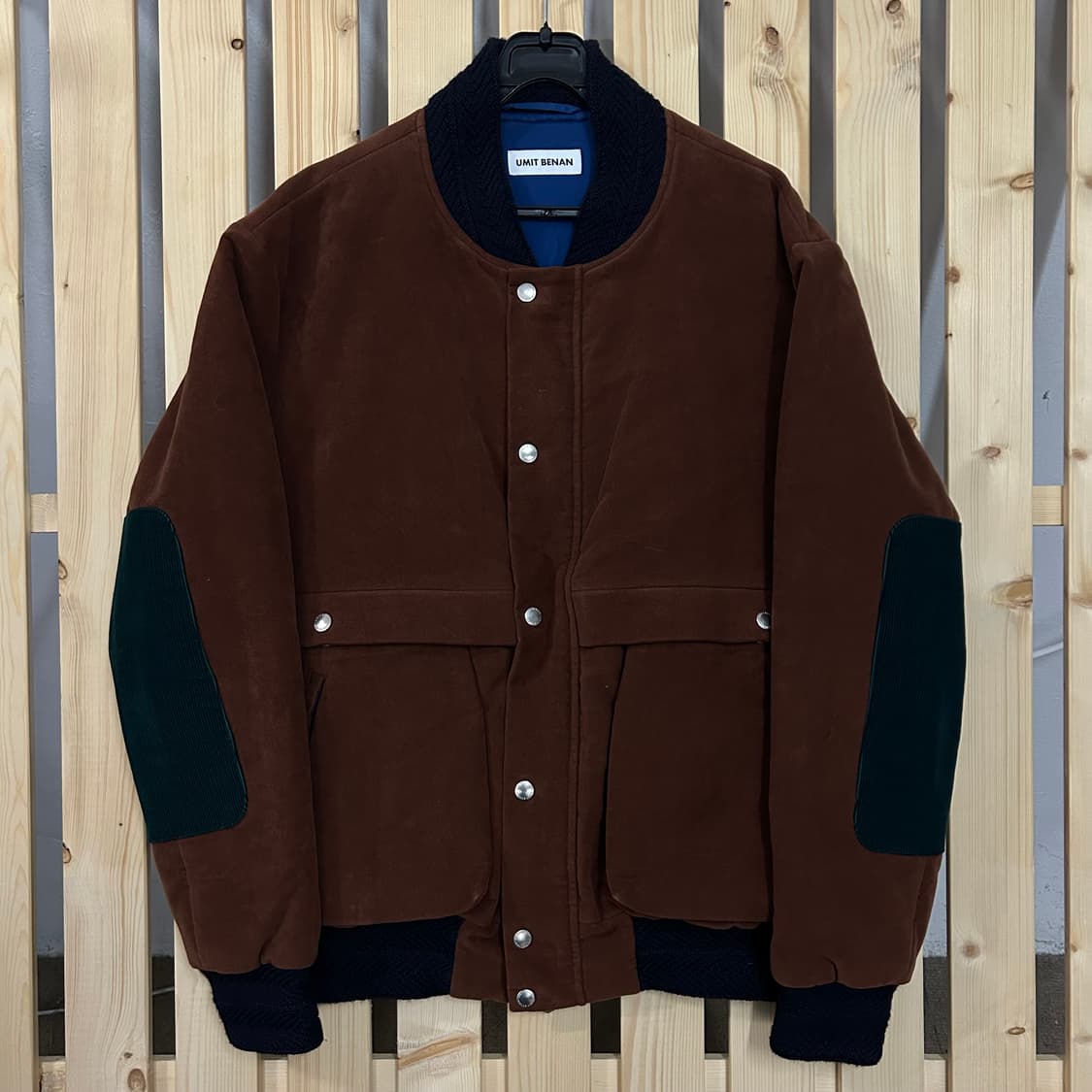 (XL) 유밋 베넌 브라운 봄버 자켓  상품이미지1