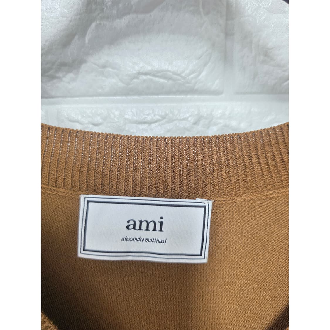19s 아미 AMI 알렉상드르 마티우시 브이넥 니트 Free 상품이미지2