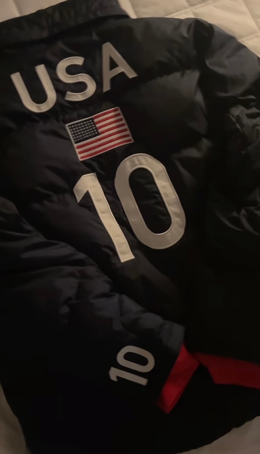 폴로 빅포니 USA 성조기 패딩 상품이미지2