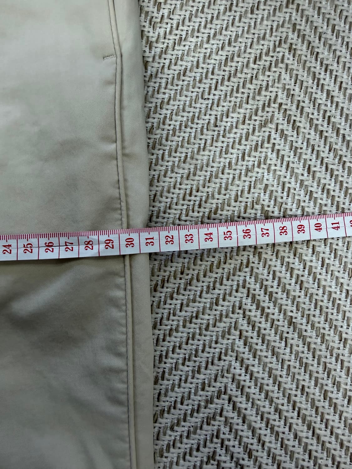 정품) 솔리드옴므 23ss 띠라인 밴딩 면바지 46 상품이미지10