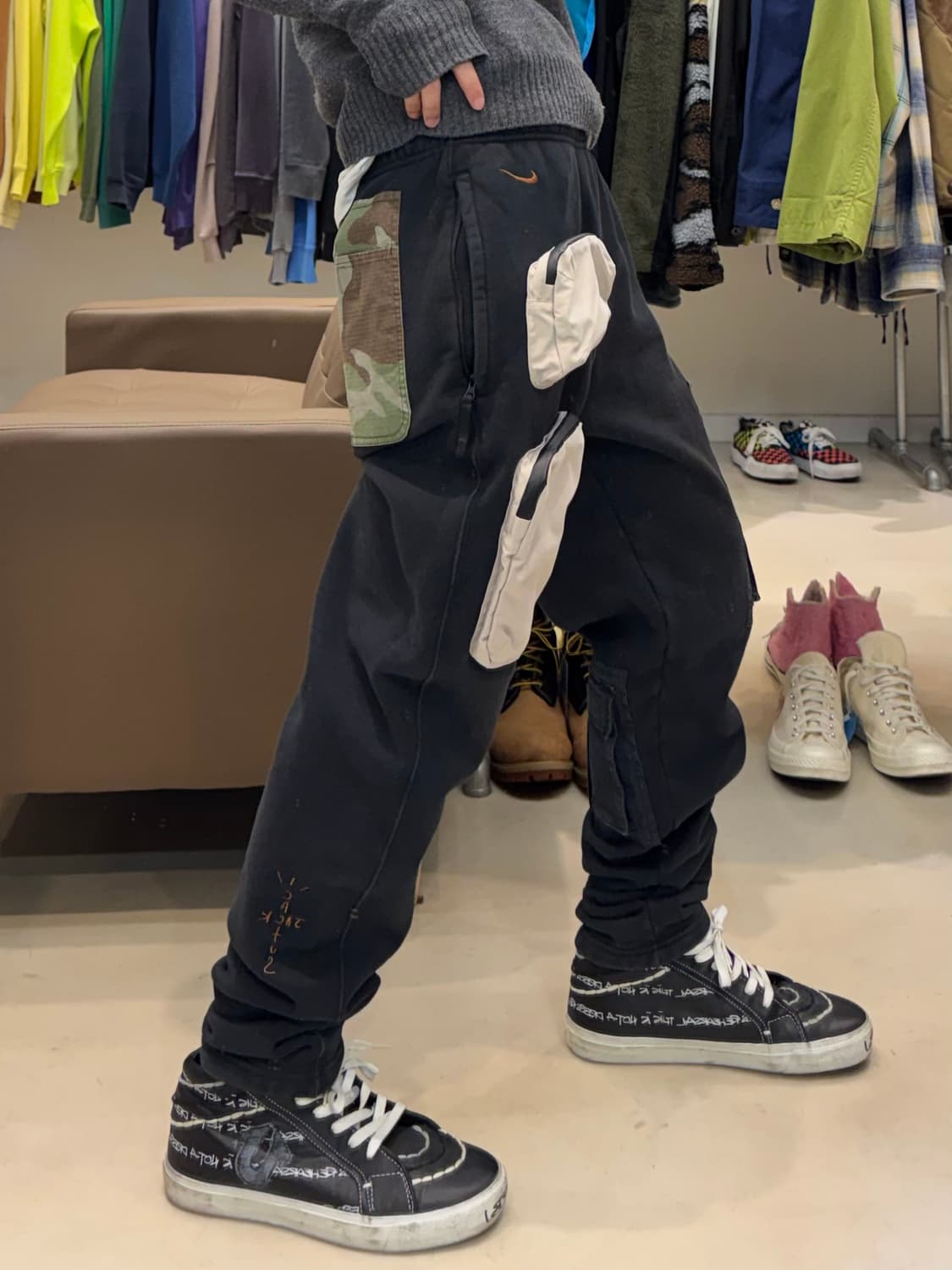 나이키x트래비스 스캇 NRG AG 유틸리티 스웻 팬츠 상품이미지7