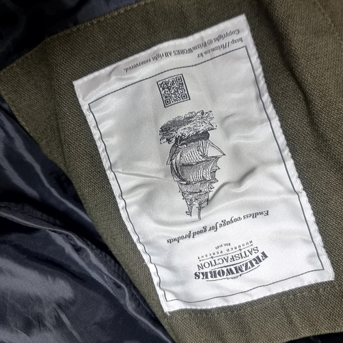 프리즘웍스 밀리터리 빈티지 ma1 봄버 자켓(L) 상품이미지4