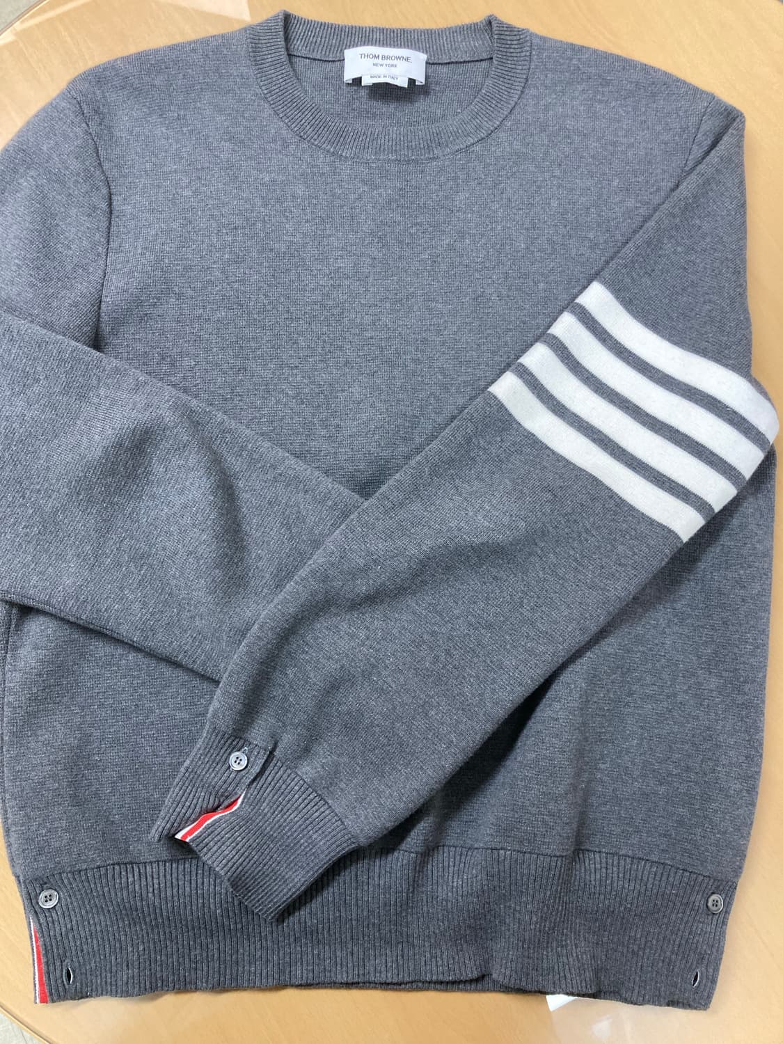 톰브라운 밀라노스티치 그레이 3사이즈 백화점판 25년제품 상품이미지1