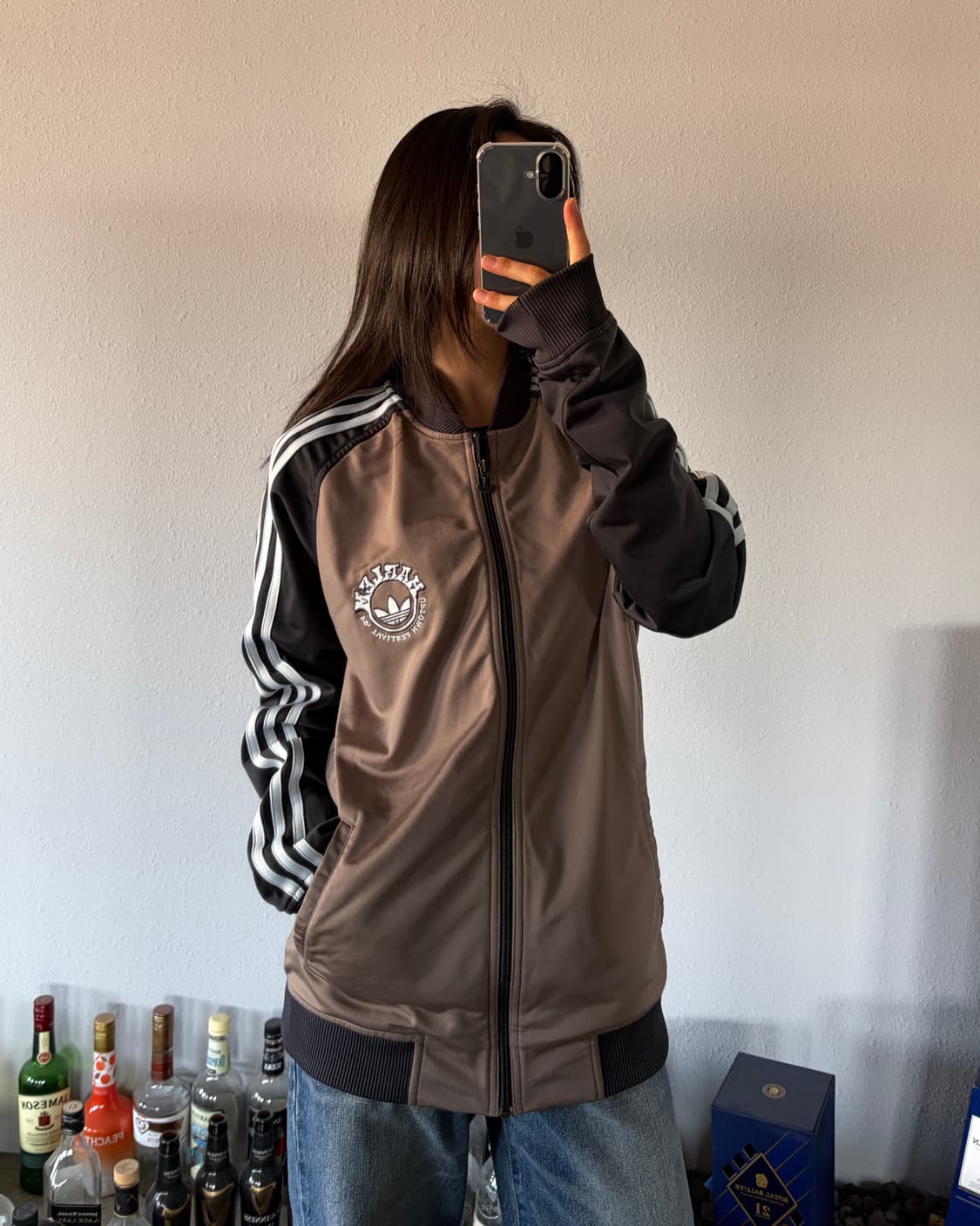 [S]아디다스 업타운 페스티벌 브라운 트랙탑 져지 상품이미지1