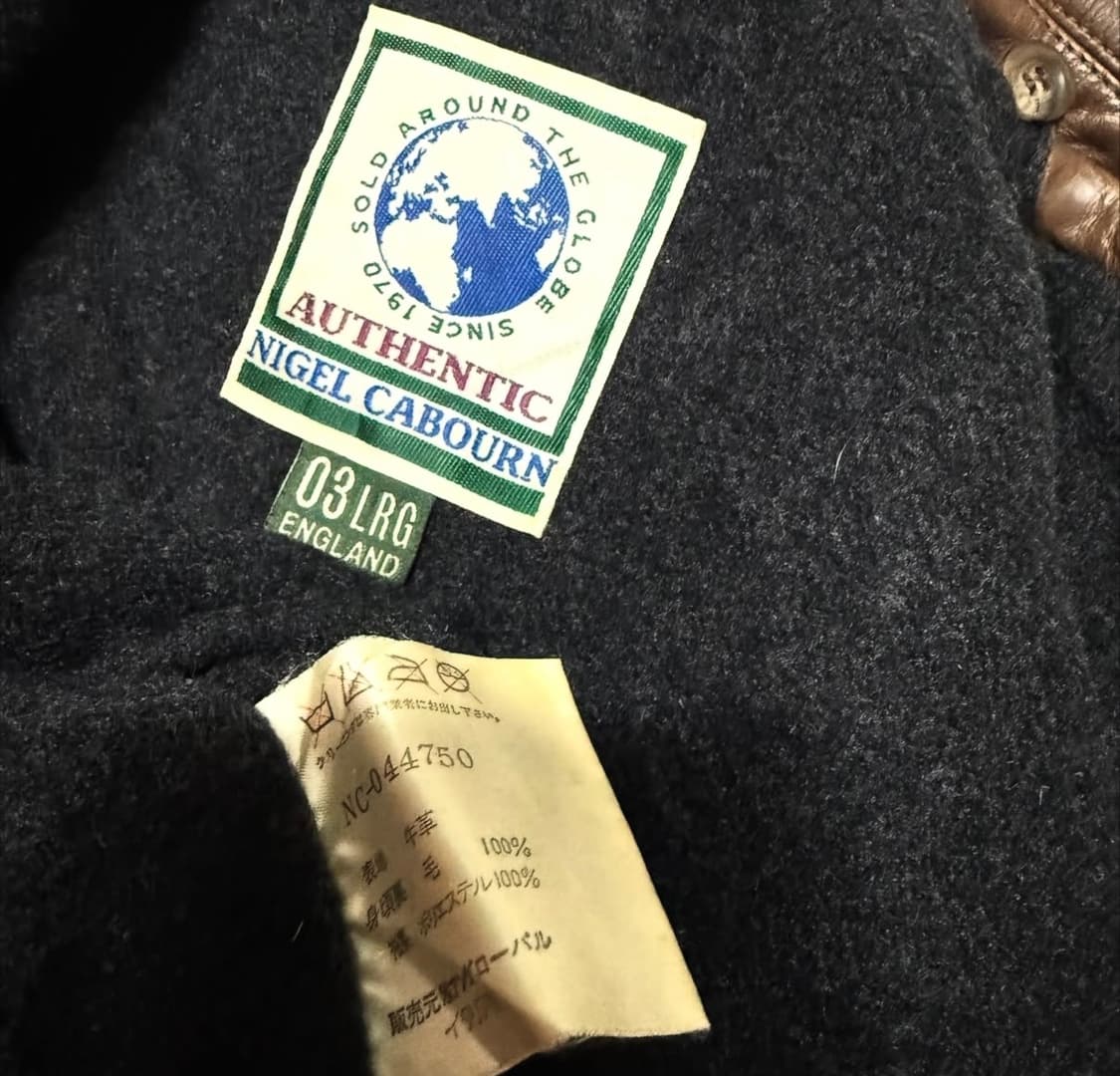 나이젤 카본 - 90s 레더 자켓 상품이미지5