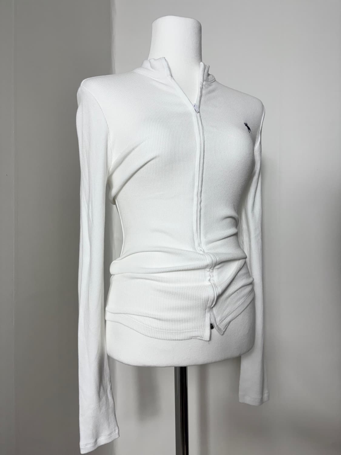 아베크롬비 흰파 니트집업 상품이미지4