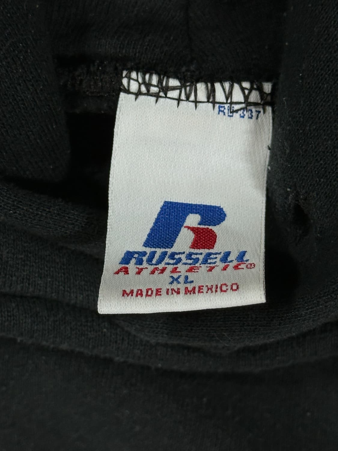 러셀 후드티 블랙 XL 상품이미지3