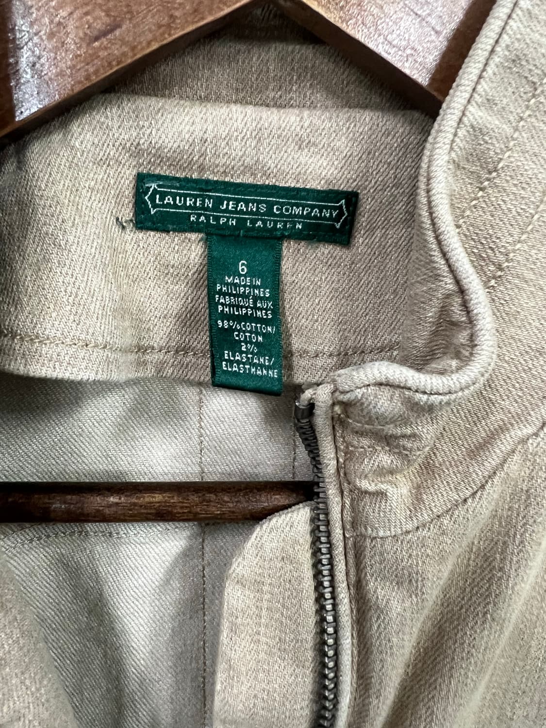 LAUREN JEANS COMPANY 브라운 자켓 상품이미지2