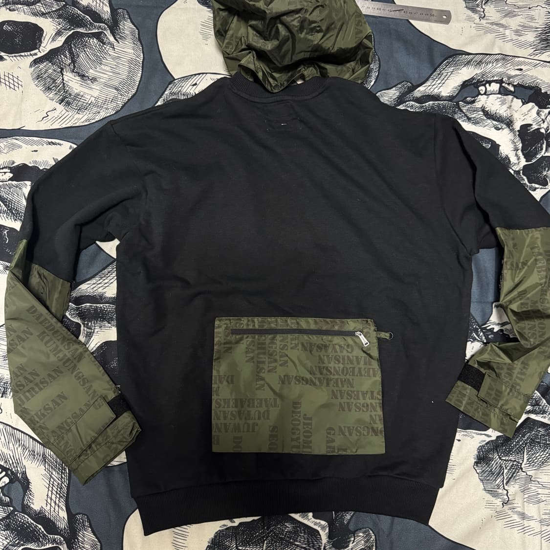 코오롱x레코드 Re:code 맨투맨후드 프리사이즈  상품이미지1