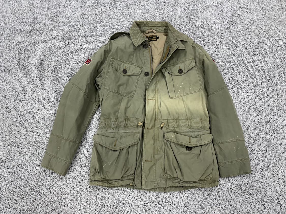 폴로 랄프로렌 유니언잭 썬페이딩 컴뱃야상 상품이미지1