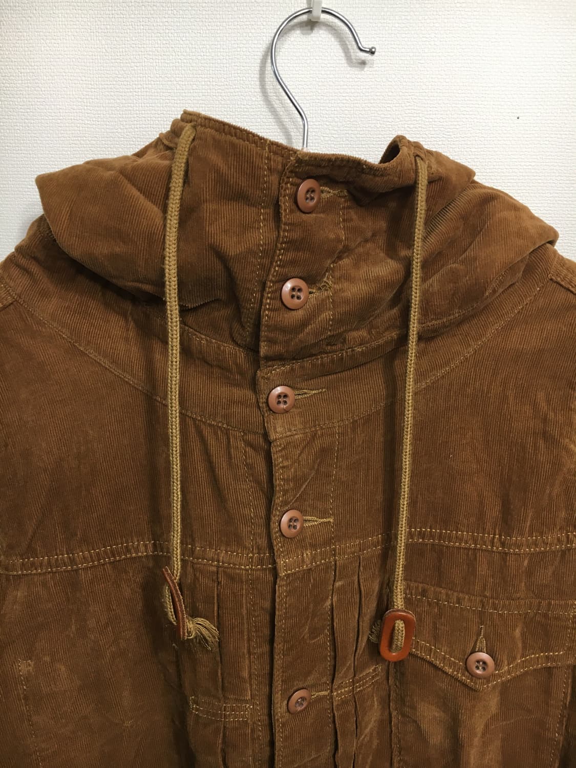 빈티지 브라운 후드셔츠 상품이미지7