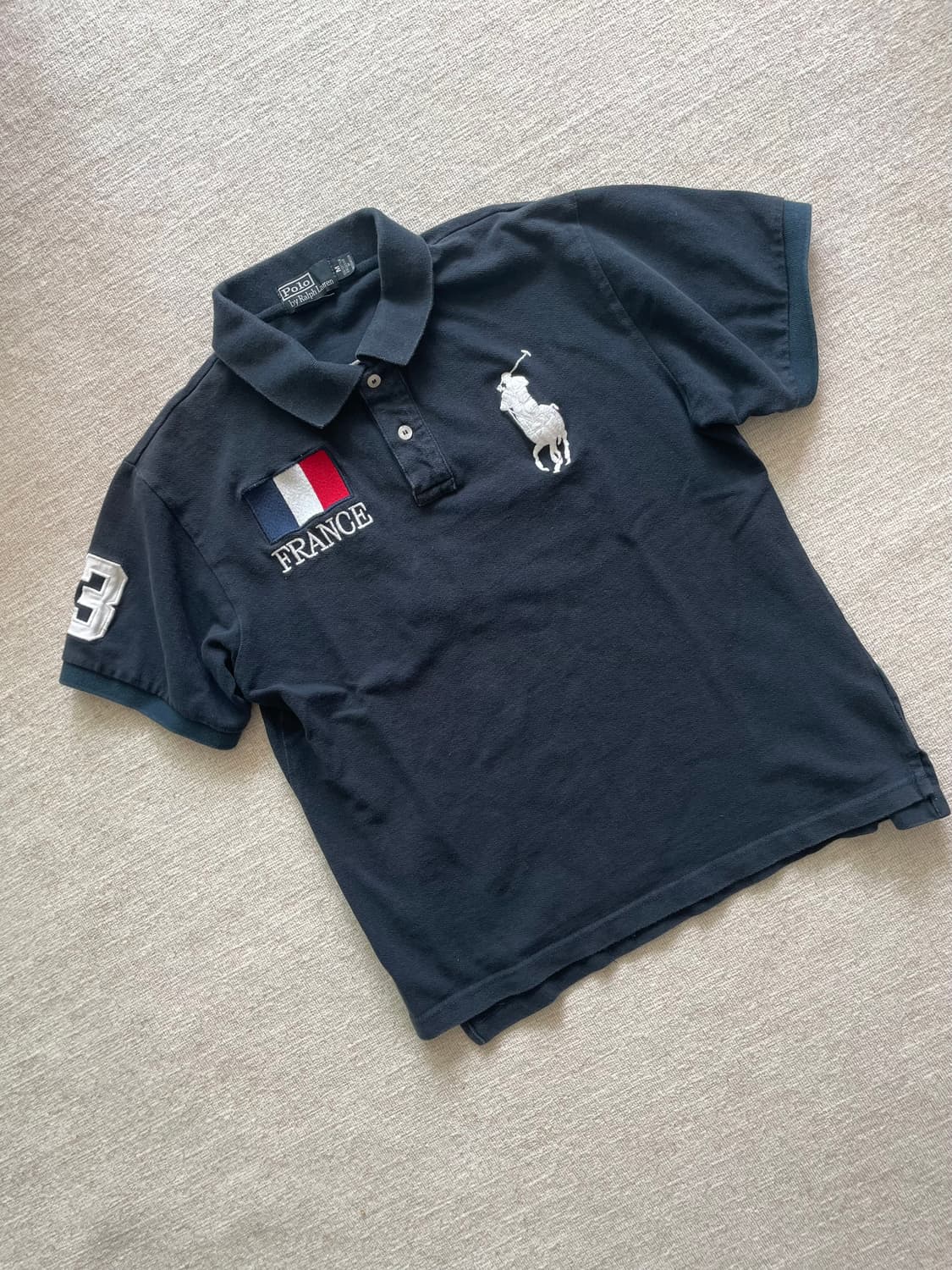 폴로 랄프로렌 빅포니 프랑스 카라티 네이비 #3 상품이미지2