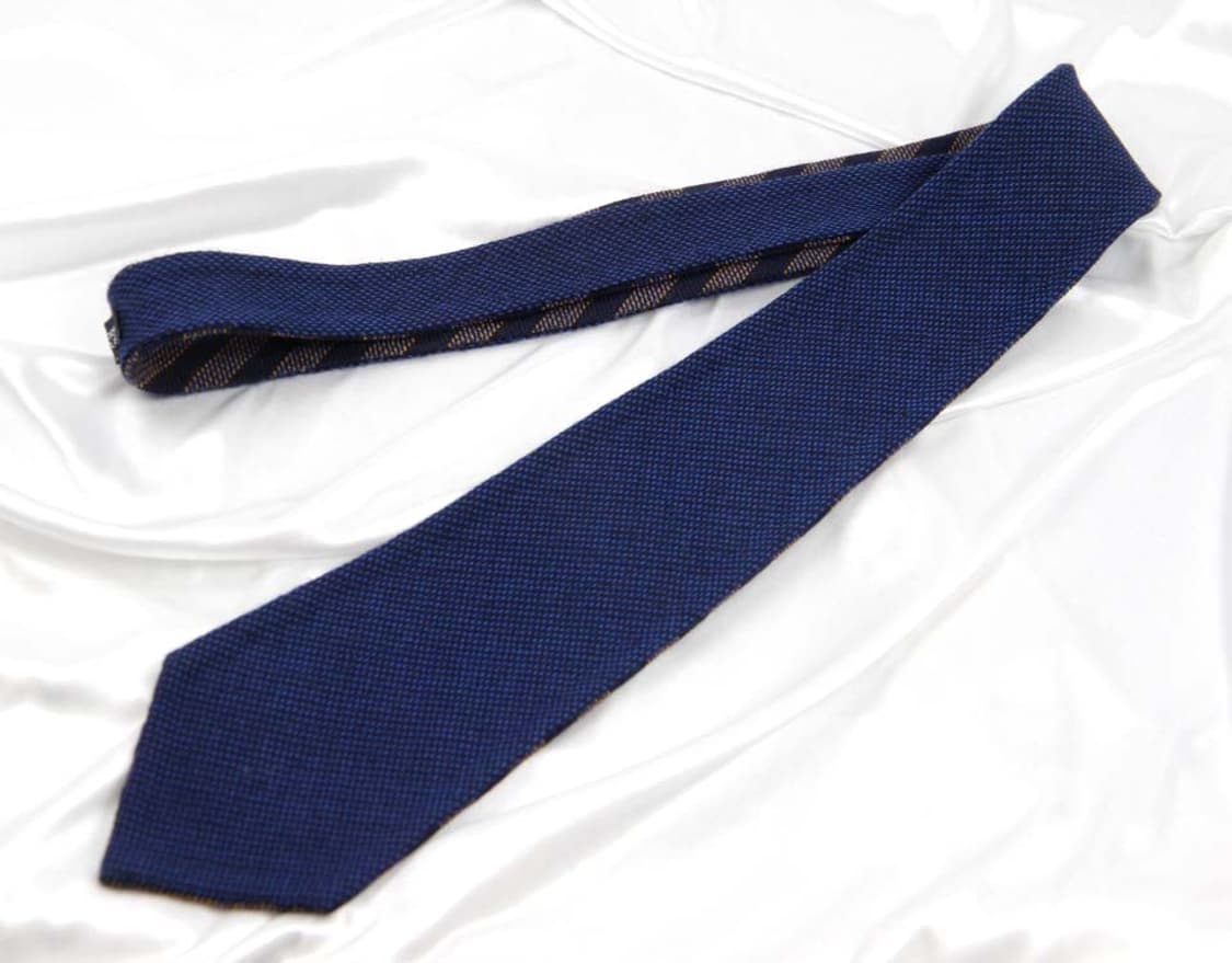 밀라숀 8.3cm A+등급 양면 울 니트 남자 명품 넥타이 상품이미지3