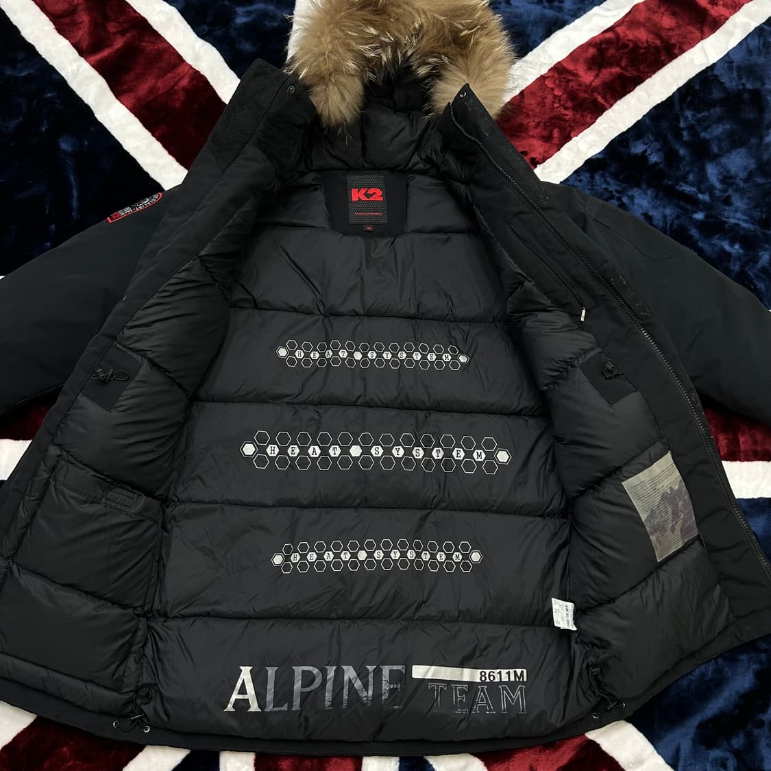 [L]K2 알파인 패딩/블랙/뒷까짐 상품이미지4