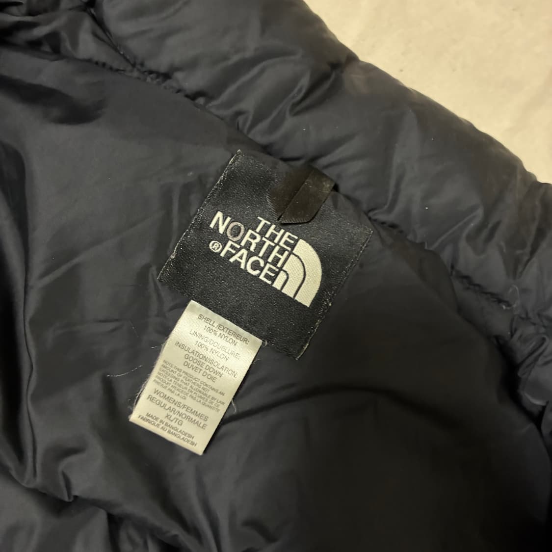해외판 노스페이스 700 눕시 패딩 블랙 XL 상품이미지4