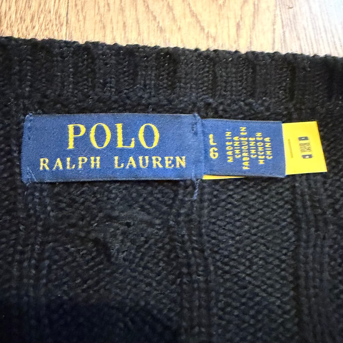 폴로 랄프로렌 Bk 케이블 울 니트  상품이미지4