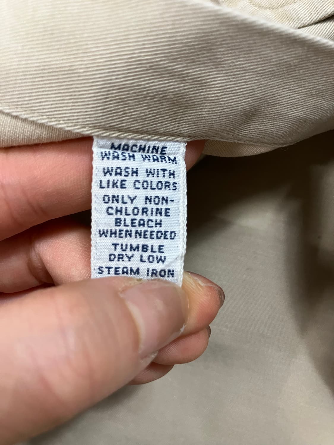 폴로 랄프로렌 베이지 오버사이즈핏 셔츠 L 상품이미지6