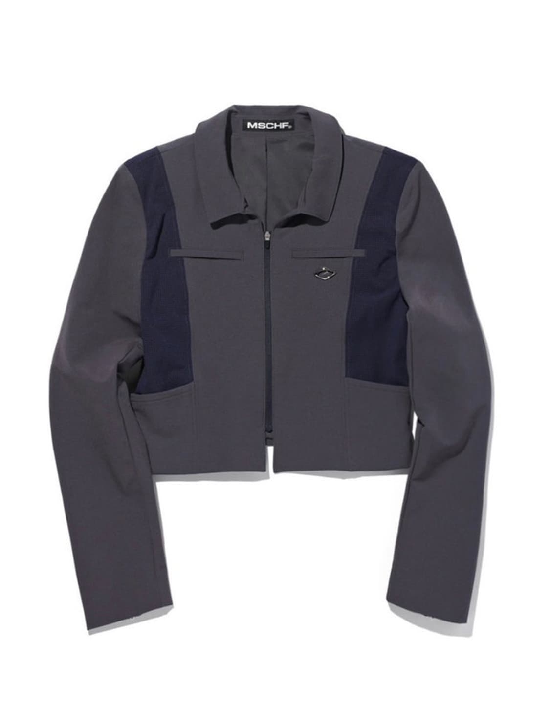 미스치프 UNIFORM ZIP UP JACKET (CHARCOAL) 상품이미지1