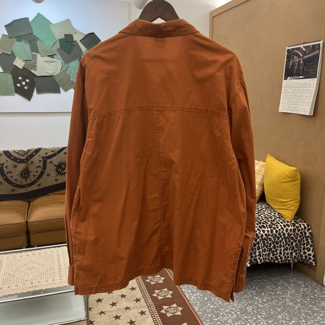 나이키 ACG 빈티지 컨트리 트러커 오렌지브라운 셔츠 L C09937 상품이미지4