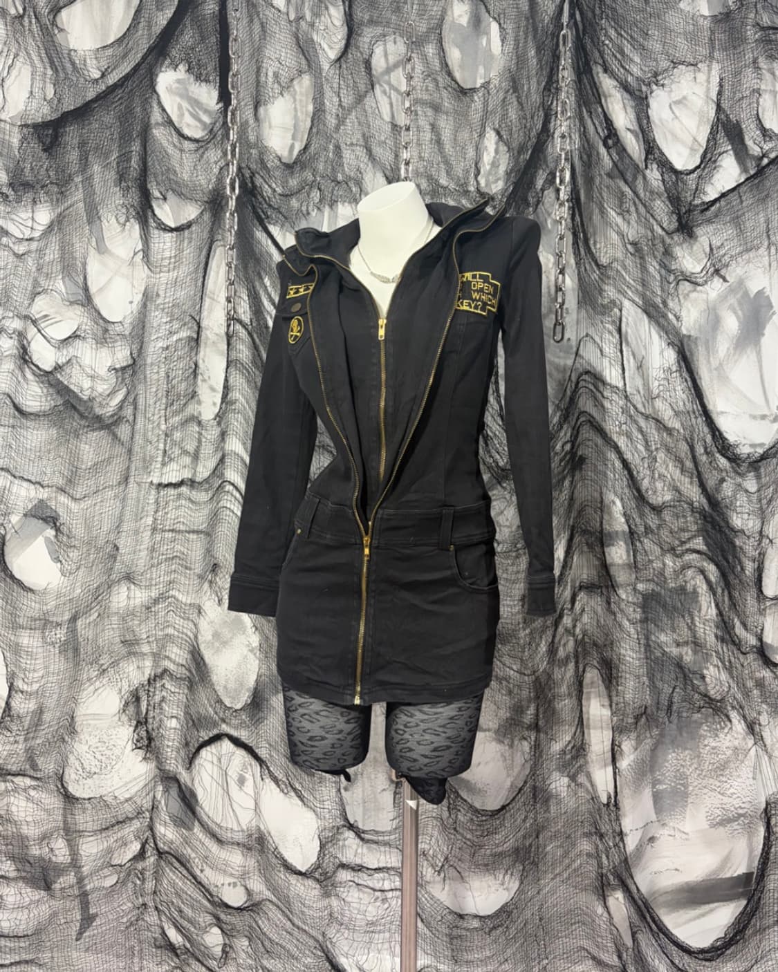 Gothic Layered washing One piece jacket  상품이미지4