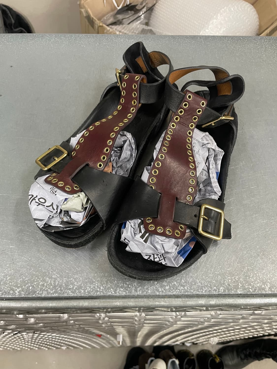 이자벨마랑 레니오 스터드 샌들 40 (gr-4269) 상품이미지2