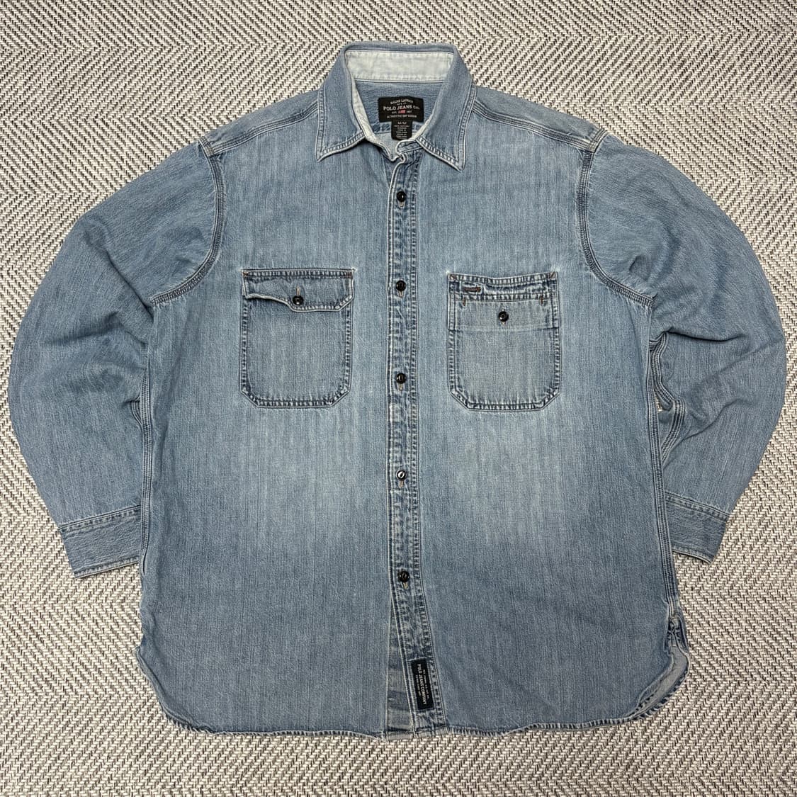 80s Polo Denim Shirt 상품이미지1