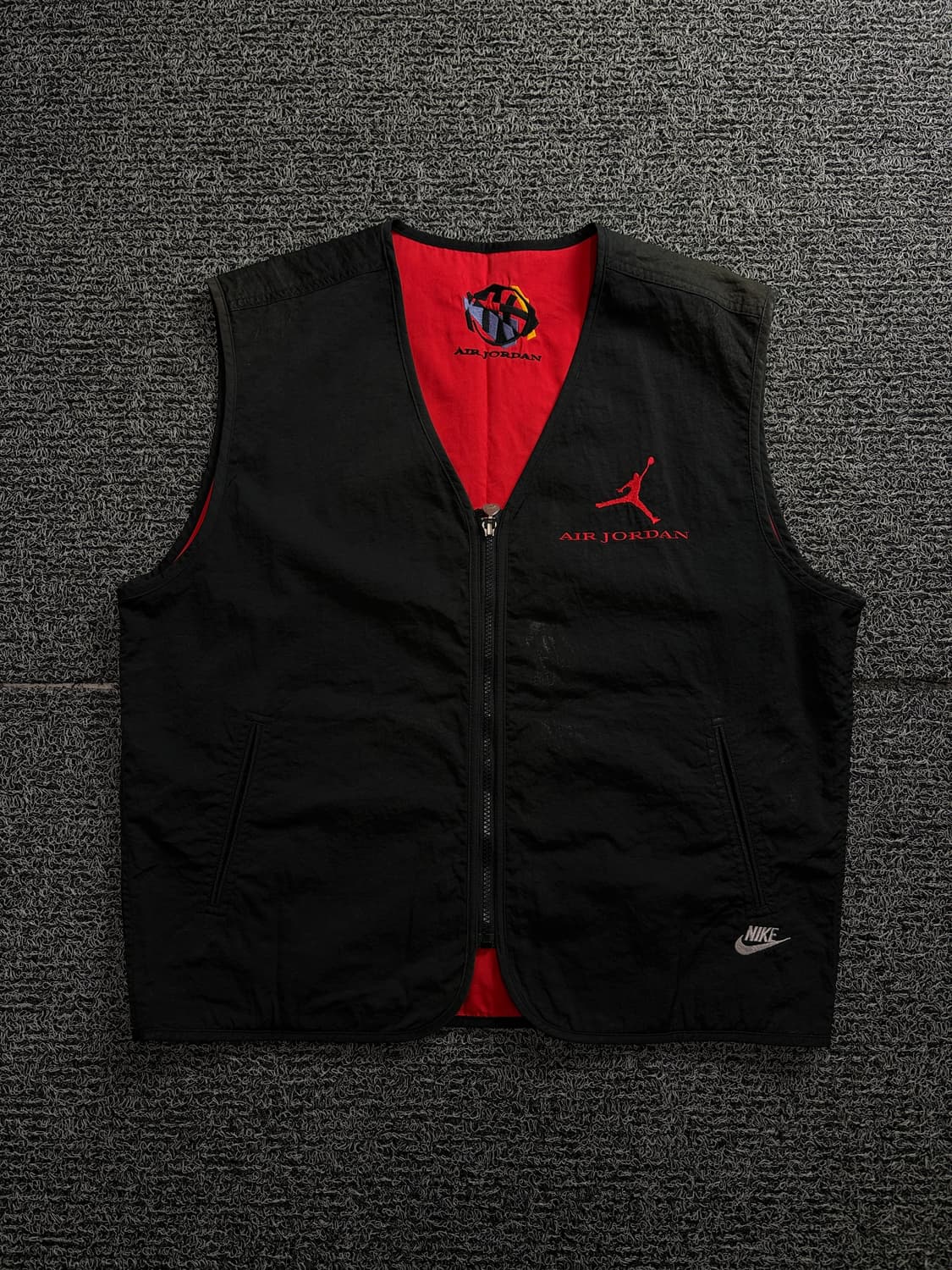 90s 나이키 에어조던 빅로고 올드스쿨 리버서블 테크 베스트 1799 상품이미지3