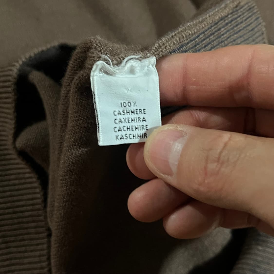 [105] 벨그라비아 캐시미어100 니트 상품이미지7
