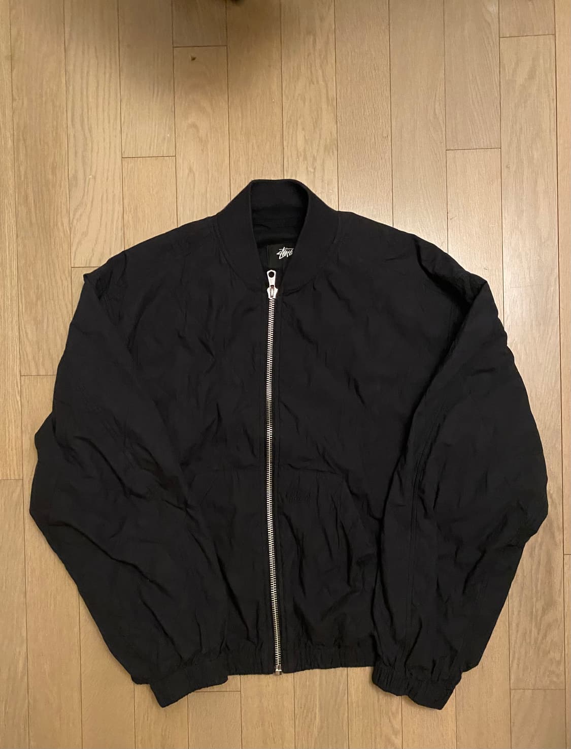 [S]스투시 라이트웨이트 코튼 봄버 블랙/Stussy Bomber 상품이미지3