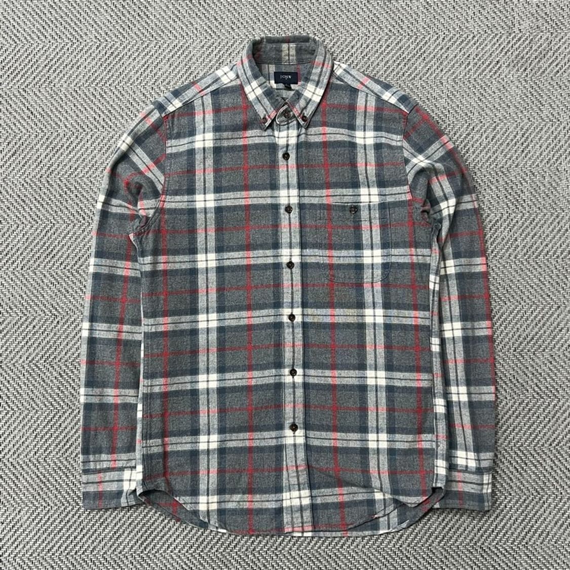 제이크루 엘보패치 플란넬 체크 셔츠 v0778 상품이미지1