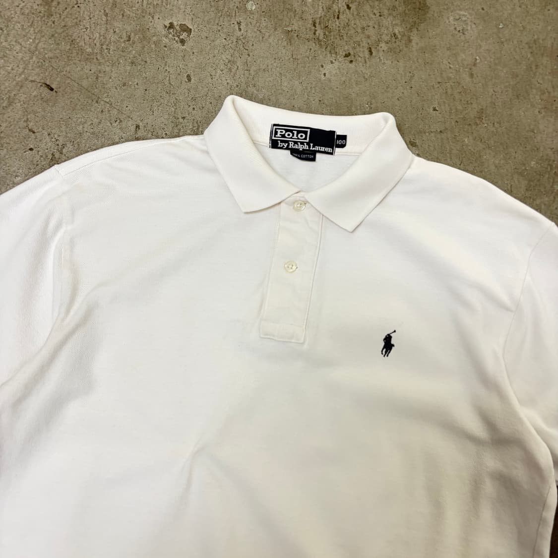 폴로 화이트 카라 반팔티[2131] 상품이미지2