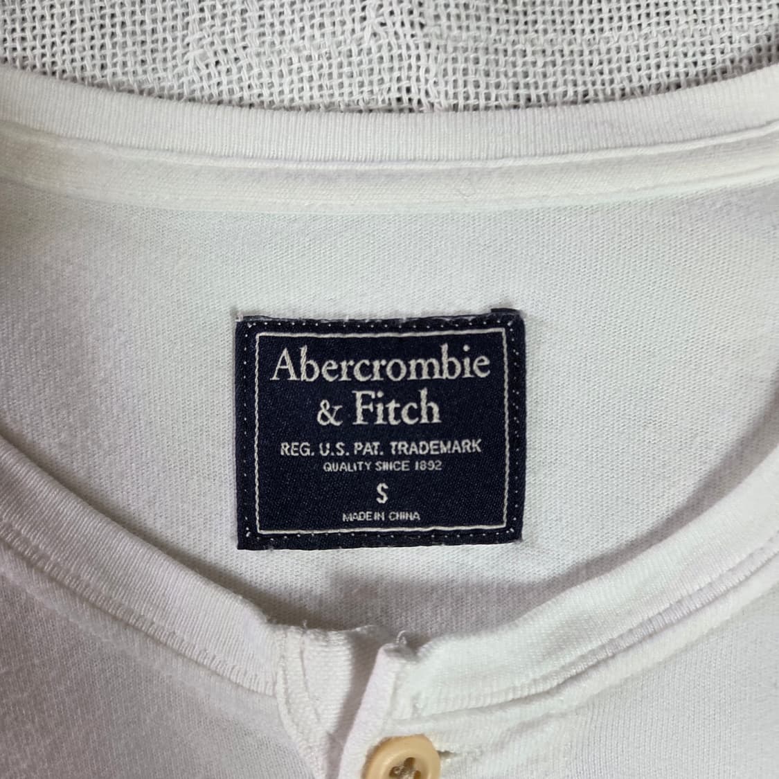 [A&F] 아베크롬비 무스로고 헨리넥 롱슬리브 상품이미지4