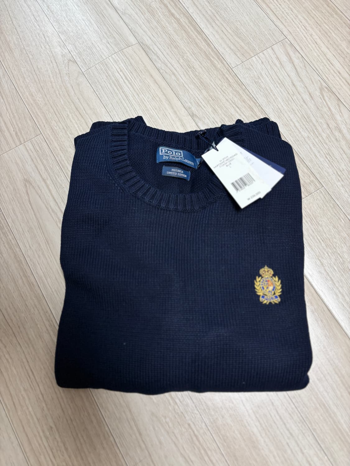 [새제품] 폴로 풀오버 니트 L 상품이미지1