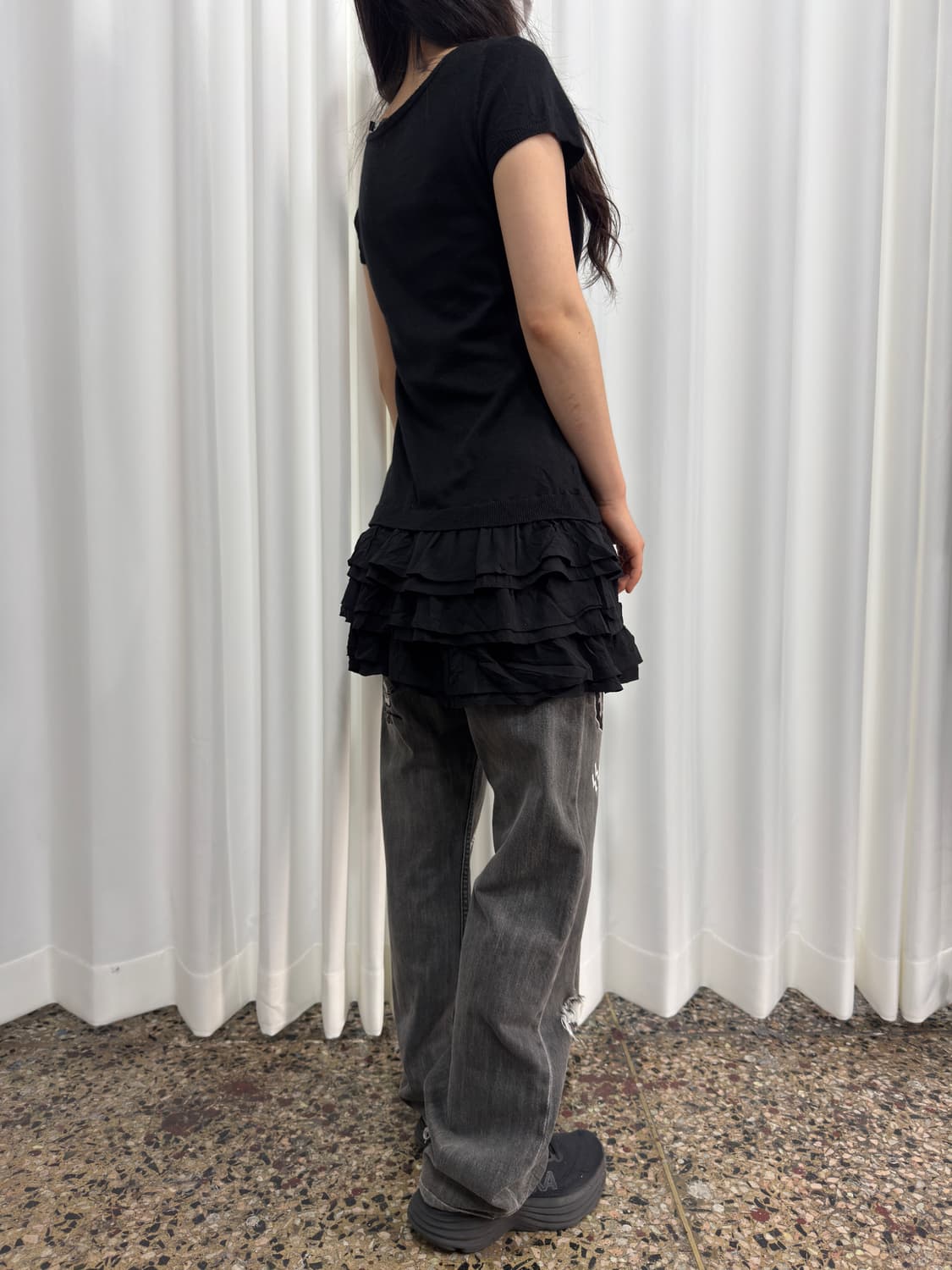 theory layered knit top 상품이미지5